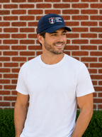 Navy Embroidered Ballcap