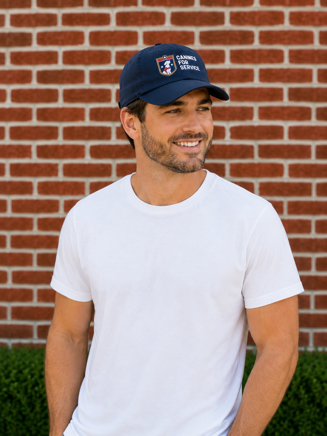 Navy Embroidered Ballcap