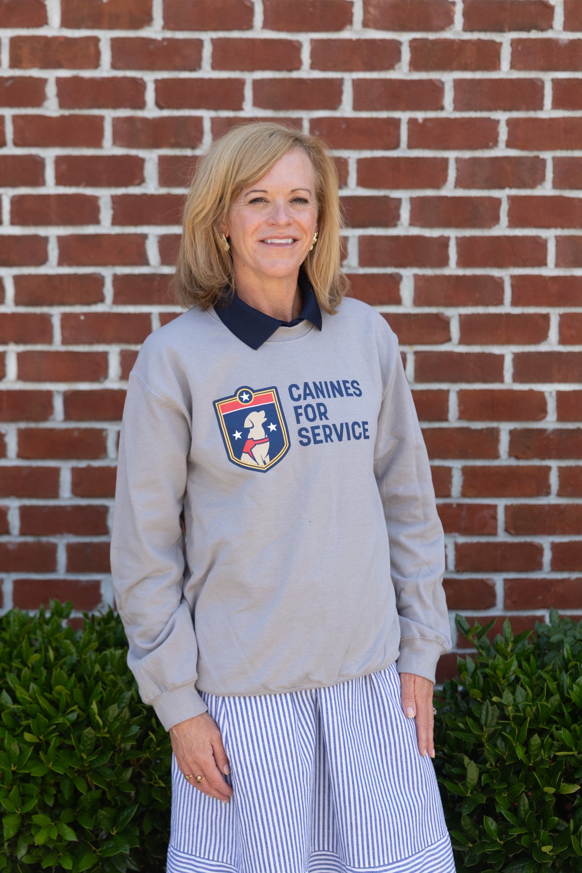 Solid Gray Crewneck Sweatshirt