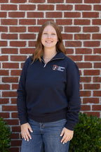 Navy Quarter-Zip Sweatshirt