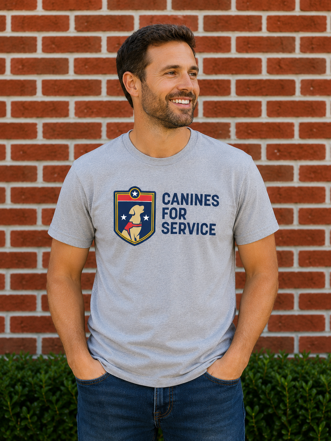 Solid Gray Short Sleeve T-shirt