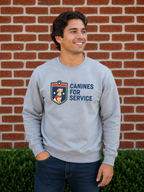 Solid Gray Crewneck Sweatshirt