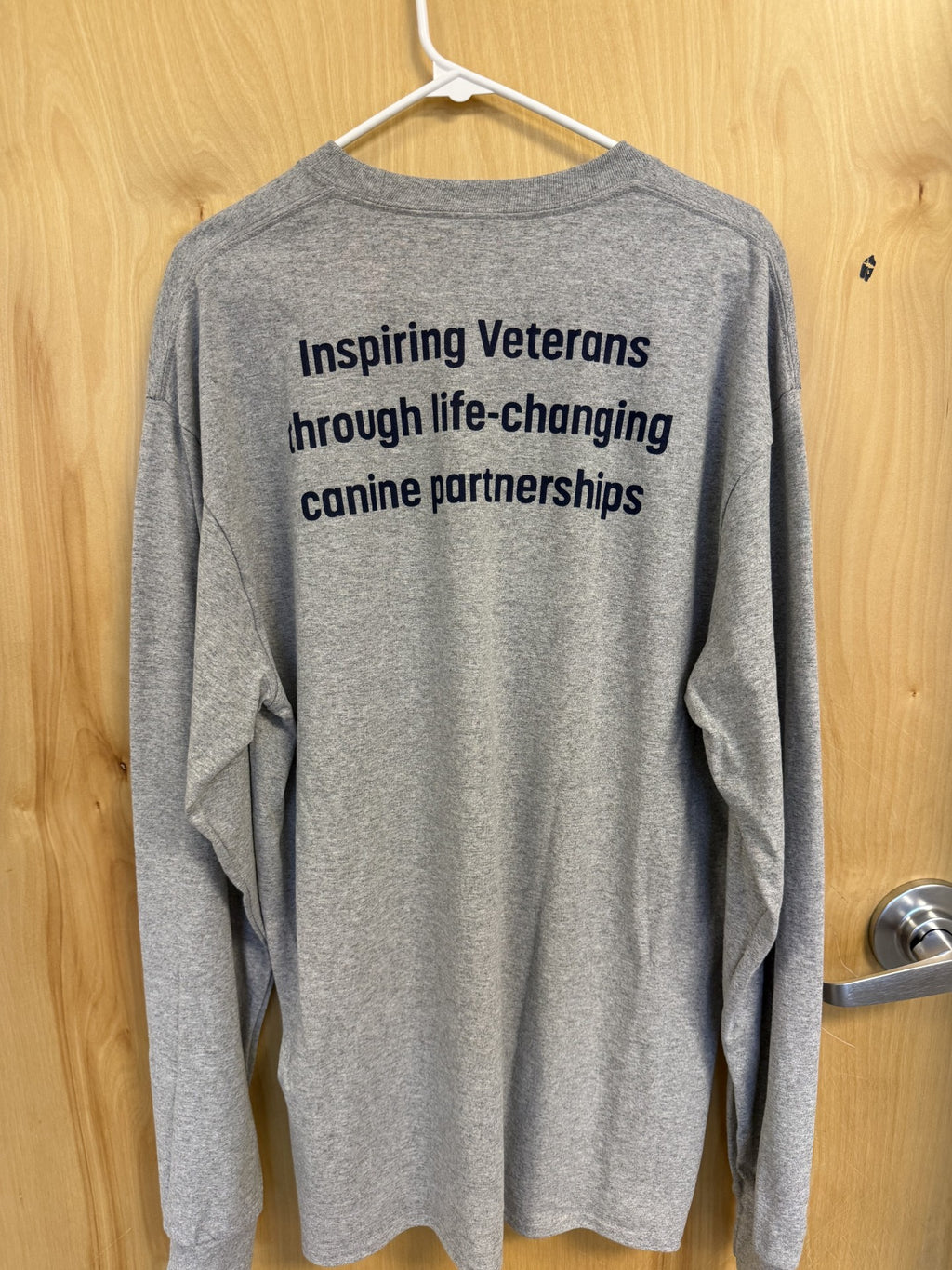 Longsleeve with Mission Statement on Back