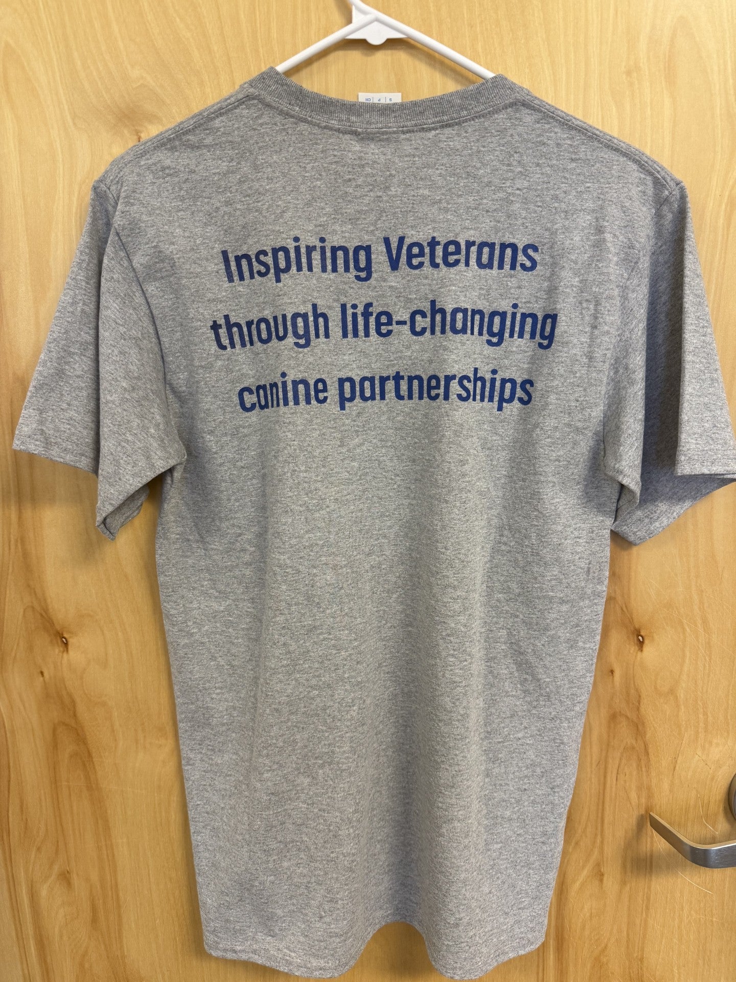 Canines for Service Short Sleeve T-Shirt - Mission Back